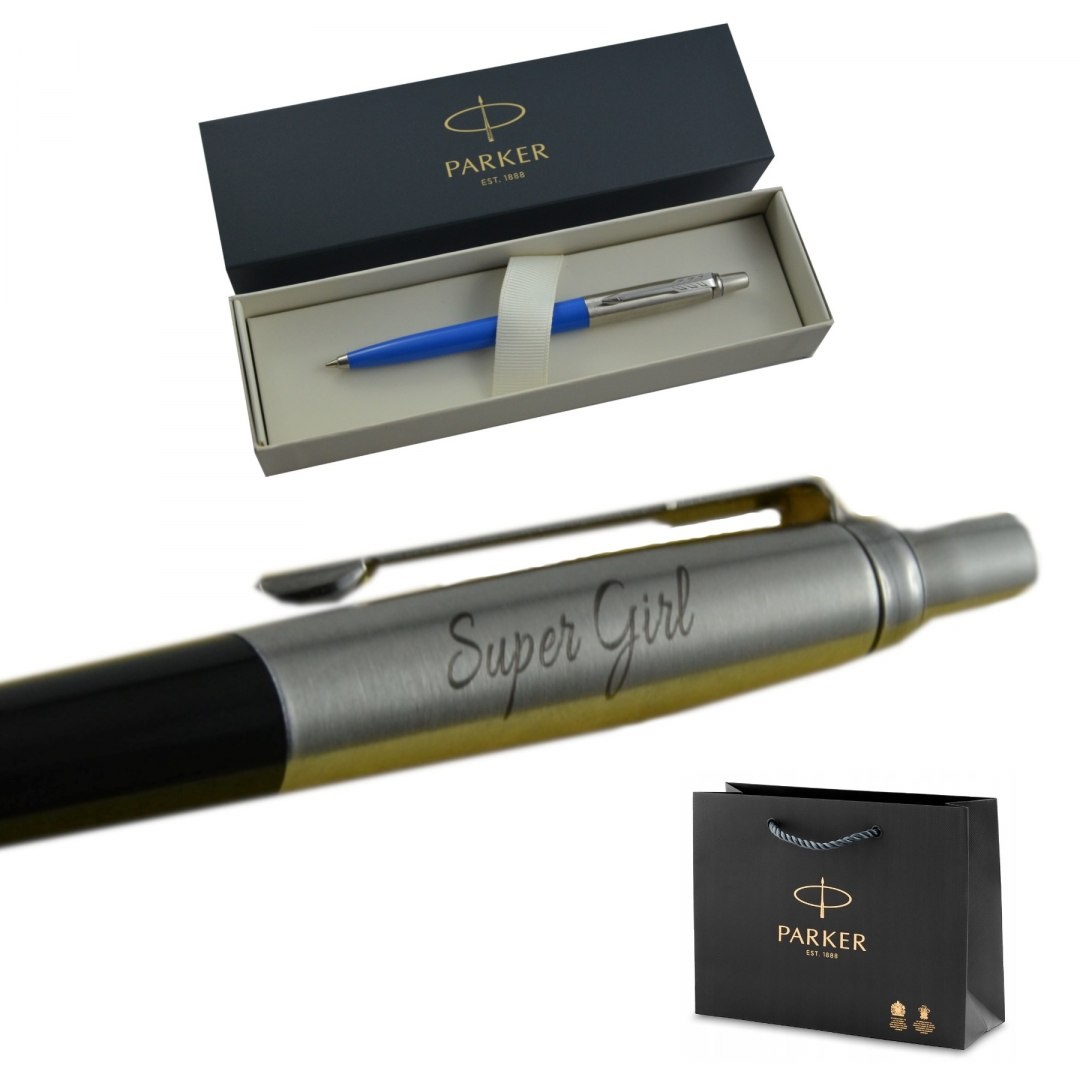Długopis Parker Jotter Niebieski grawer Długopis Parker Jotter Niebieski grawer
