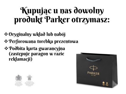 Długopis Parker Jotter Biały grawer Długopis Parker Jotter Biały grawer