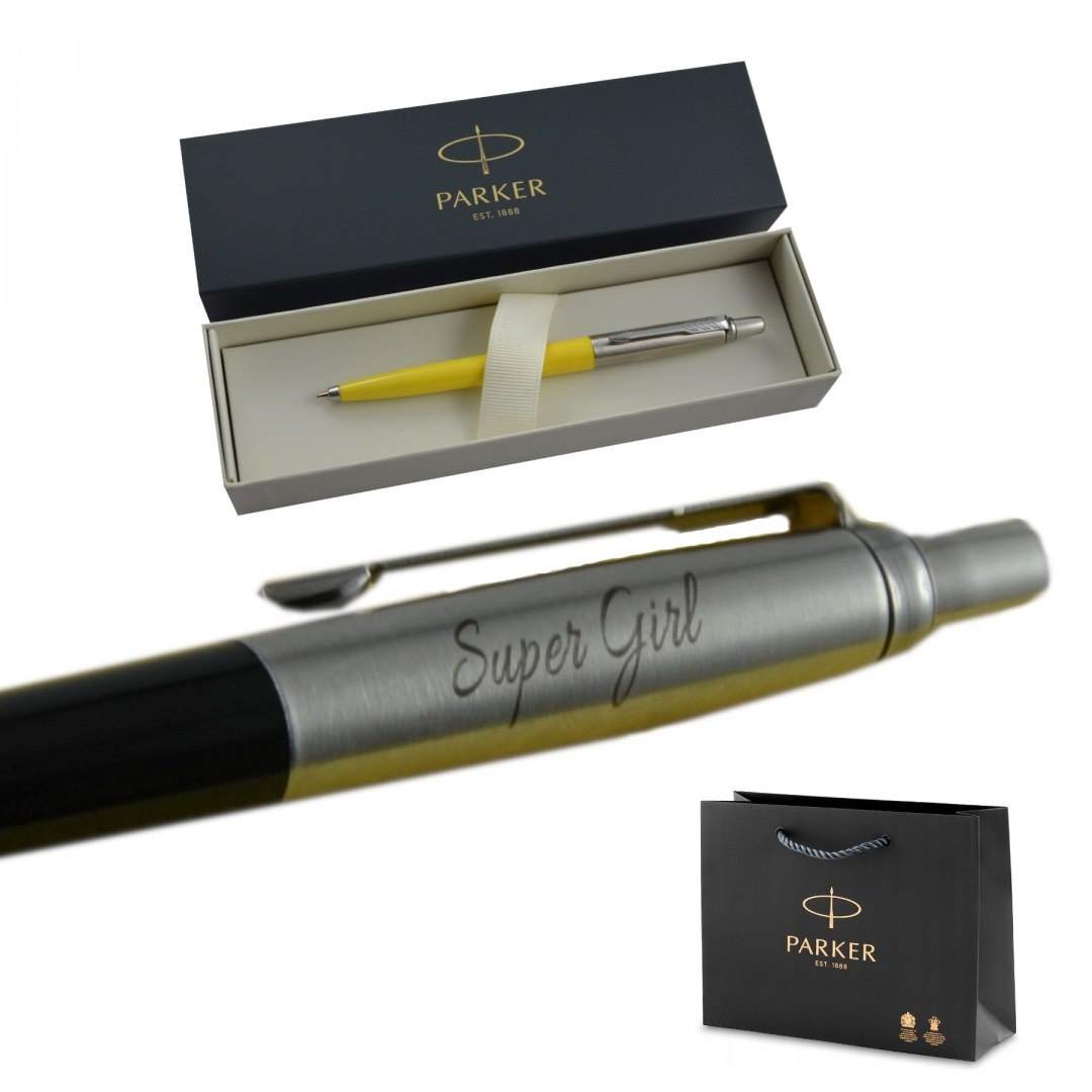 Długopis Parker Jotter Żółty grawer Długopis Parker Jotter Żółty grawer