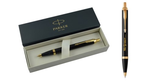 Długopis Parker IM Czarny GT 1931666 Długopis Parker IM Czarny GT 1931666