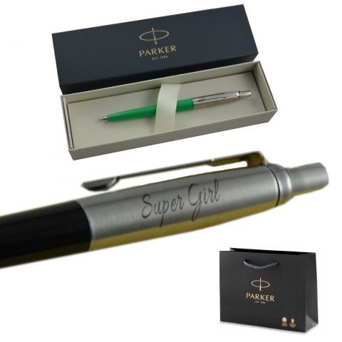 Długopis Parker Jotter Zielony grawer Długopis Parker Jotter Zielony grawer