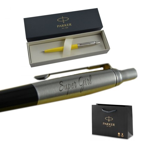 Długopis Parker Jotter Żółty grawer Długopis Parker Jotter Żółty grawer