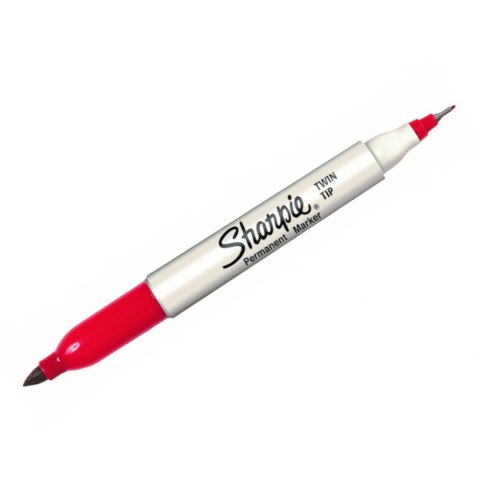 Sharpie Twin Tipe Czerwony Marker S0811110 Sharpie Twin Tipe Czerwony Marker S0811110