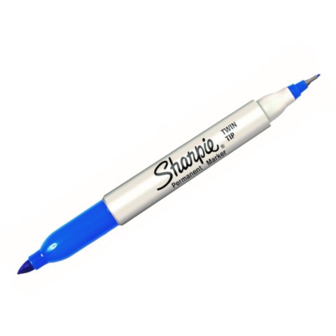 Sharpie Twin Tipe Niebieski Marker S0811120 Sharpie Twin Tipe Niebieski Marker S0811120
