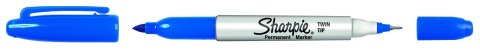 Sharpie Twin Tipe Niebieski Marker S0811120 Sharpie Twin Tipe Niebieski Marker S0811120