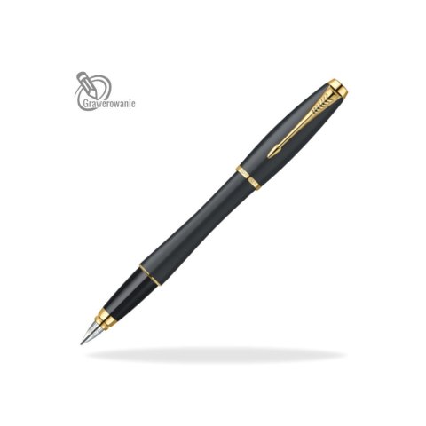 Zestaw Parker Pióro Urban czarny 23k etui grawer Zestaw Parker Pióro Urban czarny 23k etui grawer