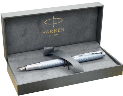 Pióro wieczne Parker IM Premium Blue Grey etui Premium Pióro wieczne Parker IM Premium Blue Grey etui Premium