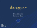 Waterman naboje długie std niebieskie Floryda