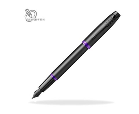 Pióro wieczne Parker IM Professionals Amethyst Purple Ring 2172948 Pióro wieczne Parker IM Professionals Amethyst Purple Ring 2172948