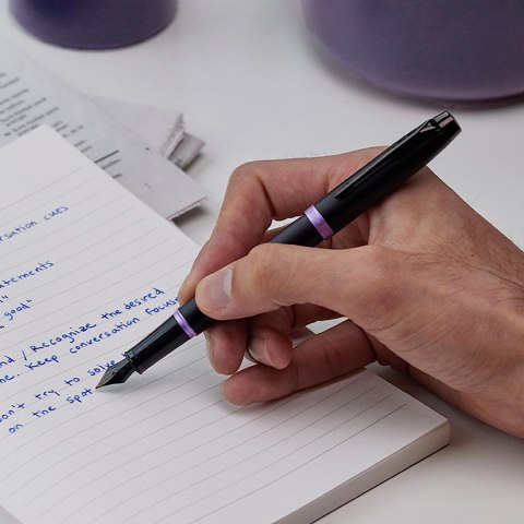 Pióro wieczne Parker IM Professionals Amethyst Purple Ring 2172948 Pióro wieczne Parker IM Professionals Amethyst Purple Ring 2172948