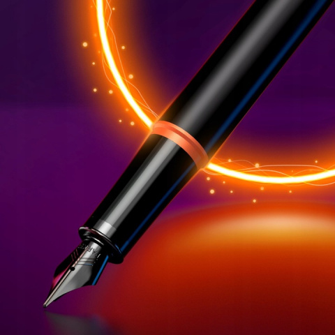 Pióro wieczne Parker IM Professionals Amethyst Orange Ring etui Premium Pióro wieczne Parker IM Professionals Amethyst Orange Ring etui Premium