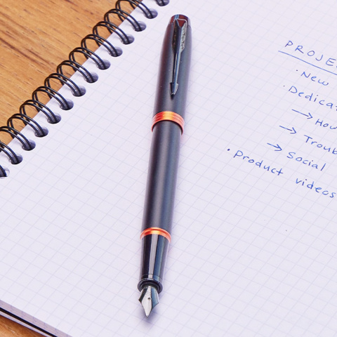 Pióro wieczne Parker IM Professionals Amethyst Orange Ring etui Premium Pióro wieczne Parker IM Professionals Amethyst Orange Ring etui Premium