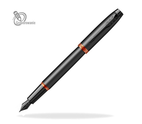 Pióro wieczne Parker IM Professionals Amethyst Orange Ring etui Premium Pióro wieczne Parker IM Professionals Amethyst Orange Ring etui Premium