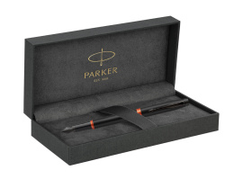 Pióro wieczne Parker IM Professionals Amethyst Orange Ring etui Premium