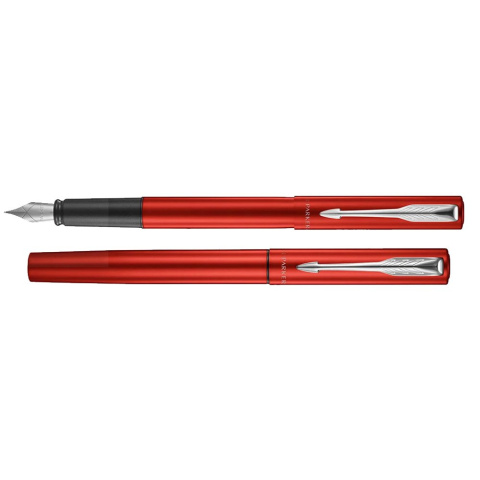 Pióro wieczne Parker Vector XL Czerwone z tłoczkiem z tabliczką Pióro wieczne Parker Vector XL Czerwone z tłoczkiem z tabliczką