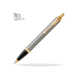 Zestaw długopis Parker IM Stalowy GT etui Premium 1931670