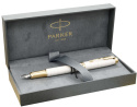 Pióro wieczne Parker IM Premium Perłowe Pearl GT z tabliczką
