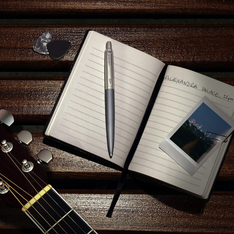 Długopis Parker Jotter XL Alexandra Matter Grey Etui Skóra Naturalna Długopis Parker Jotter XL Alexandra Matter Grey Etui Skóra Naturalna
