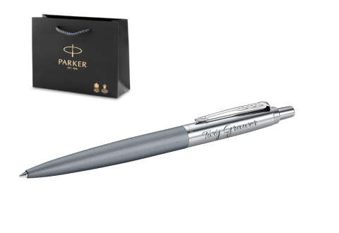 Długopis Parker Jotter XL Alexandra Matter Grey Etui Skóra Naturalna Długopis Parker Jotter XL Alexandra Matter Grey Etui Skóra Naturalna