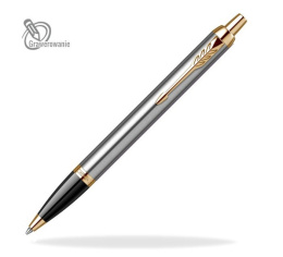 Długopis Parker IM Brushed Metal Stalowy GT 1931670