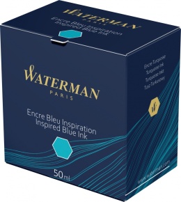 Atrament Waterman do piór wiecznych Niebieski Jasny Morze Południowe