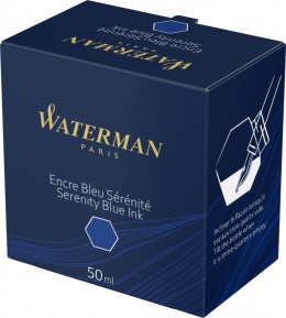 Atrament Waterman do piór wiecznych Niebieski Floryda Serenity Blue