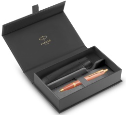 Długopis Parker IM Rituals Orange GT etui Premium skóra Ekologiczna