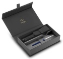 Długopis Parker Jotter Navi Granatowy etui Premium Skóra Naturalna