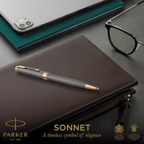 Długopis Parker Sonnet Core Grey GT 2213679 Długopis Parker Sonnet Core Grey GT 2213679