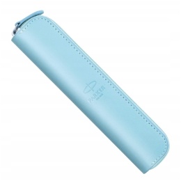 Etui Parker na zamek niebieski pastel