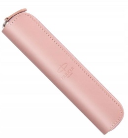 Etui Parker na zamek różowy pastel