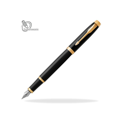 Pióro wieczne Parker IM Czarny GT etui Premium z tabliczką dla Nauczyciela Pióro wieczne Parker IM Czarny GT etui Premium z tabliczką dla Nauczyciela
