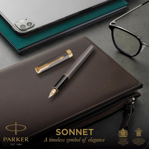 Pióro wieczne Parker Sonnet Grey Core GT 2213680 Pióro wieczne Parker Sonnet Grey Core GT 2213680