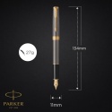 Pióro wieczne Parker Sonnet Grey Core GT 2213680