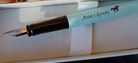 Allure Pastel Niebieskie Pióro Wieczne etui Premium