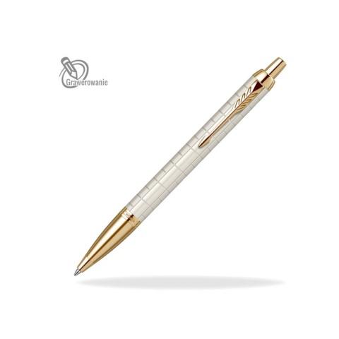 Długopis Parker IM Premium Perłowy Pearl GT w etui Premium