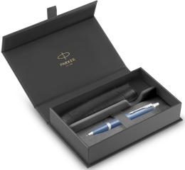 Długopis Parker IM Rituals Blue CT etui Premium skóra Ekologiczna
