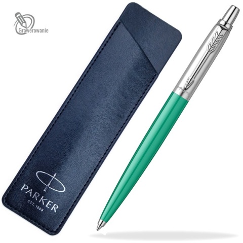 Długopis Parker Jotter Originals Karaibska Zieleń etui wsuwane