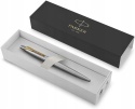 Długopis Parker Jotter Stalowy GT złocenia WKŁAD CZARNY promocja od 15 szt. grawer GRATIS