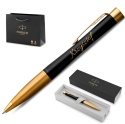 Długopis Parker Urban Czarny Mat GT etui wsuwane