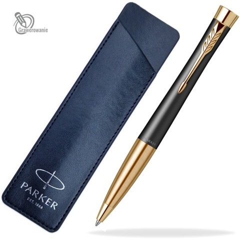 Długopis Parker Urban Czarny Mat GT etui wsuwane