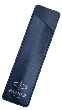 Etui płaskie piórnik Parker 1 lub 2 produkty skóra ekologiczna
