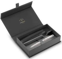 Pióro kulkowe Parker IM Professionals Monochr Szampańskie etui Premium skóra ekologiczna