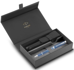 Pióro kulkowe Parker IM Rituals Blue CT etui Premium skóra Naturalna