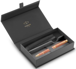 Pióro kulkowe Parker IM Rituals Orange GT etui Premium skóra Ekologiczna