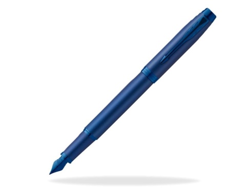 Pióro wieczne Parker IM Monochrome Blue Niebieski etui Premium skóra naturalna