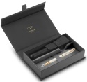 Pióro wieczne Parker IM Premium Perłowe Pearl GT w etui Premium skóra naturalna