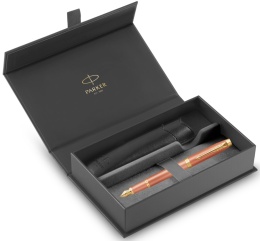 Pióro wieczne Parker IM Rituals Orange GT etui Premium skóra Ekologiczna