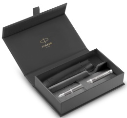 Pióro wieczne Parker IM Rituals Szary Grey etui Premium skóra Ekologiczna