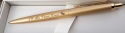 Długopis Parker Jotter XL Gold etui Premium skóra naturalna